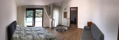 Letto o letti in una camera di Sardinia house with beautiful view near sea
