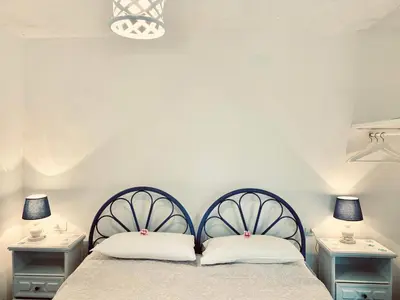 Letto o letti in una camera di Appartamento Vasiliki
