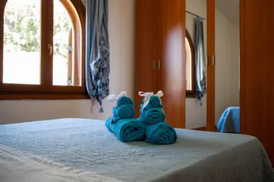 Letto o letti in una camera di Marea