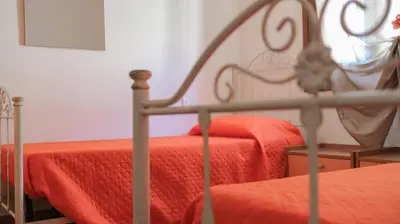 Letto o letti in una camera di Rena