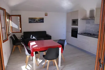 Cucina o angolo cottura di casa mariolu 2 piano mansarda