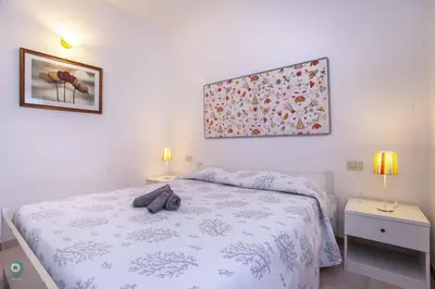 Letto o letti in una camera di Villino Funtana