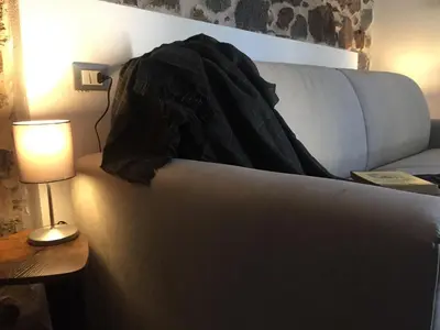 Letto o letti in una camera di Sa Domo de Mannoi Su Catreathu