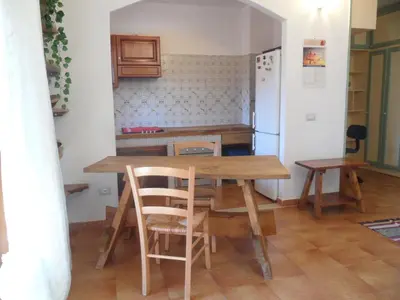 Cucina o angolo cottura di Appartamento Cisto
