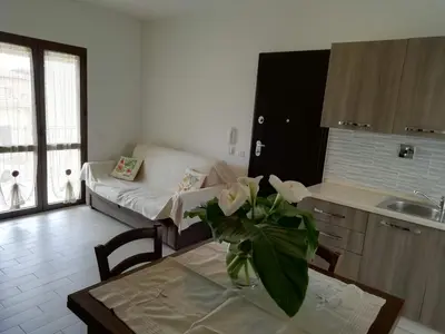 Letto o letti in una camera di B&B Nino