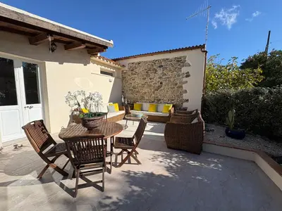 Patio o area all'aperto di Stazzo San Teodoro Piscina Condivisa