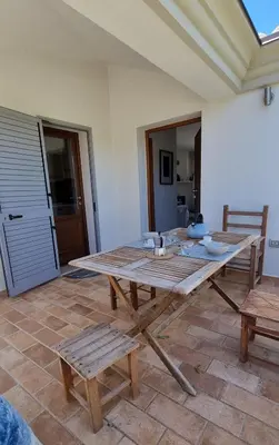 Patio o area all'aperto di Villa Biriculi