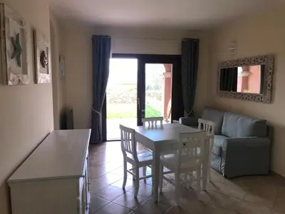 Area soggiorno di Residence Cala Moresca