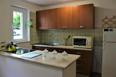 Cucina o angolo cottura di La casa di Matilde IUN P2341