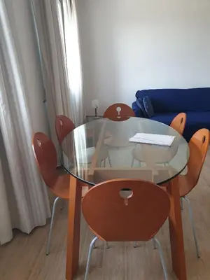 Area soggiorno di San Simplicio eco-apartment