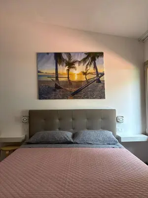 Letto o letti in una camera di Hotel Villa Mare