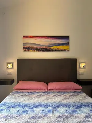 Letto o letti in una camera di Hotel Villa Mare
