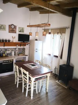 Cucina o angolo cottura di Villa Sa Pruna