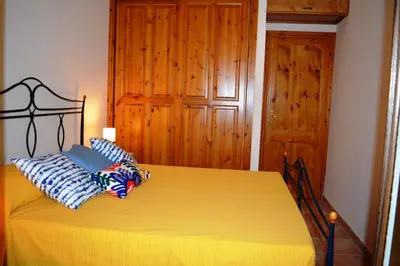 Letto o letti in una camera di centralissimo a due passi dal mare