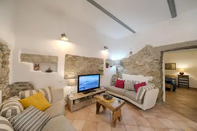 TV o dispositivi per l'intrattenimento presso La casetta al centro di Olbia