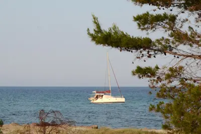 Paesaggio naturale nelle vicinanze della casa vacanze