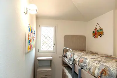 Letto o letti in una camera di VILLA PARADISE