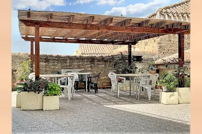 Patio o area all'aperto di Charming Apartment in Galtellì