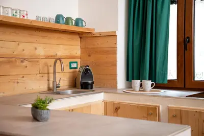 Set per la preparazione di tè e caffè presso OlbiaLoft
