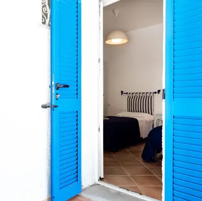 Letto o letti in una camera di Villa Miriam - Klodge