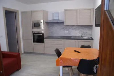 Cucina o angolo cottura di casa mariolu 2 bilocale