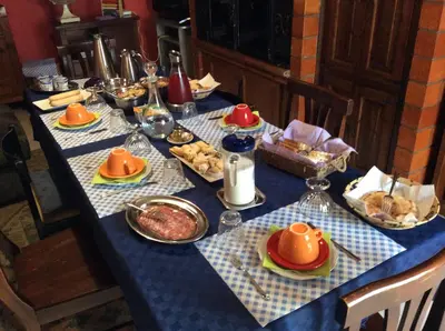 Cibo presso il bed & breakfast o nelle vicinanze