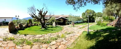 Paesaggio naturale nelle vicinanze of country house