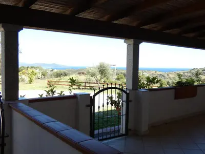 Paesaggio naturale nelle vicinanze of country house