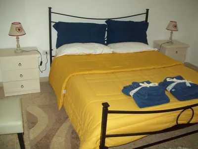 Letto o letti in una camera di B&B RoGe