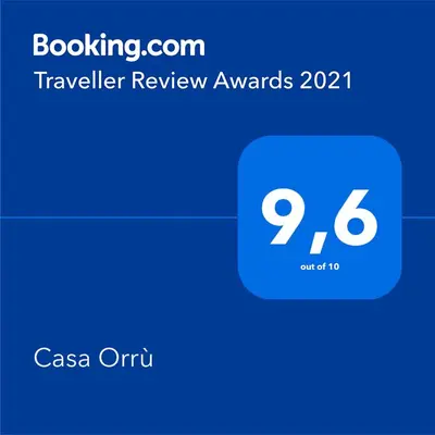 Certificato, attestato, insegna o altro documento esposto da Casa Orrù