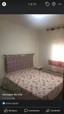 Letto o letti in una camera di Casa Antony