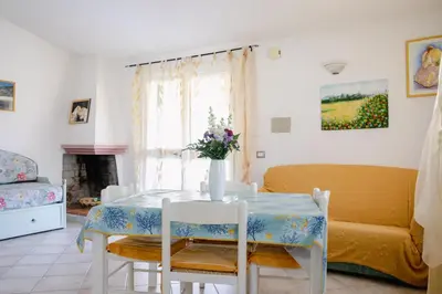 Area soggiorno di Appartamenti Costa - BUDONI SWEET HOME