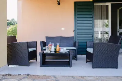 Area soggiorno di Appartamenti Costa - BUDONI SWEET HOME