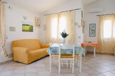 Area soggiorno di Appartamenti Costa - BUDONI SWEET HOME