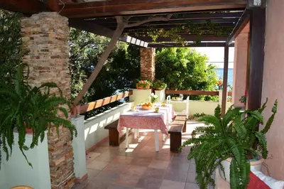 Balcone o terrazza di Apartment in Cala Gonone 26346
