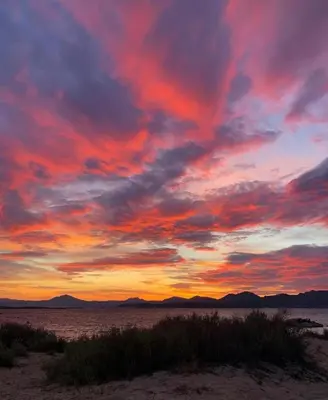 Paesaggio naturale nelle vicinanze della casa vacanze