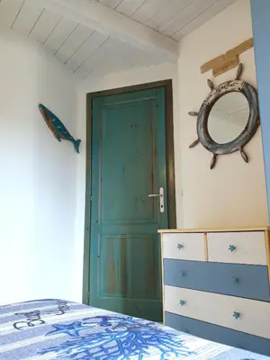 Letto o letti in una camera di Villa Panamàr