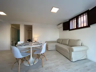 Area soggiorno di BEACH HOUSE TANAUNELLA