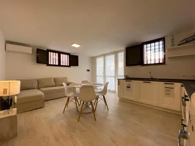 Cucina o angolo cottura di BEACH HOUSE TANAUNELLA