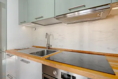 Cucina o angolo cottura di Villa with Breathtaking View I Private Garden I BBQ