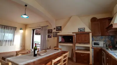 Cucina o angolo cottura di Villa Casa MaTe