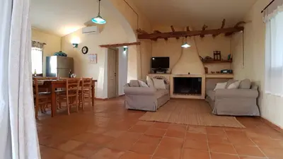 Area soggiorno di Villa Casa MaTe