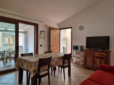 TV o dispositivi per l'intrattenimento presso Residenze S'ABBAIDA - BUDONI SWEET HOME