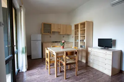 Cucina o angolo cottura di Residence il Melograno