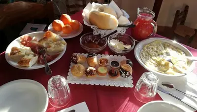 Cibo presso l'agriturismo o nelle vicinanze