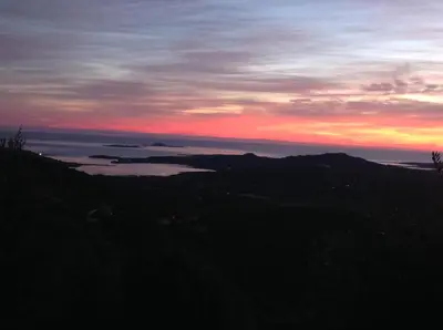 Paesaggio naturale nelle vicinanze della casa vacanze