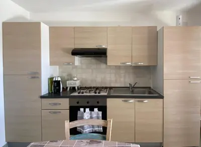 Cucina o angolo cottura di Casa Rosa