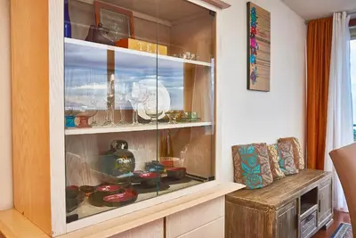 Cucina o angolo cottura di Amazing View Home