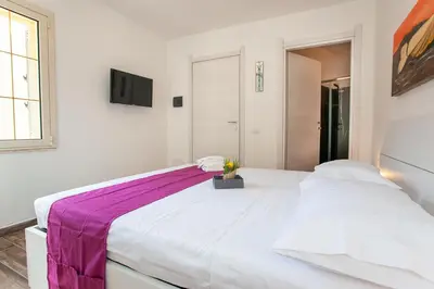 Letto o letti in una camera di Terre di gallura