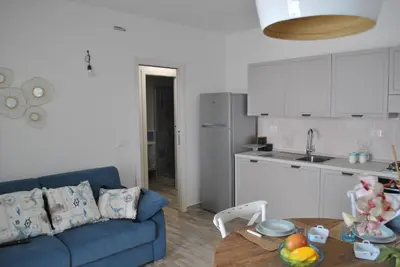 Cucina o angolo cottura di Casa Ono - Appartamento con 2 Camere e 2 bagni in centro abitato